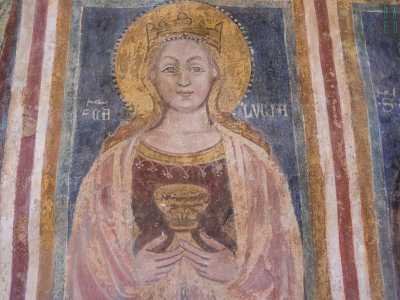...tra cui Sant'Antonio abate, Santa Lucia...